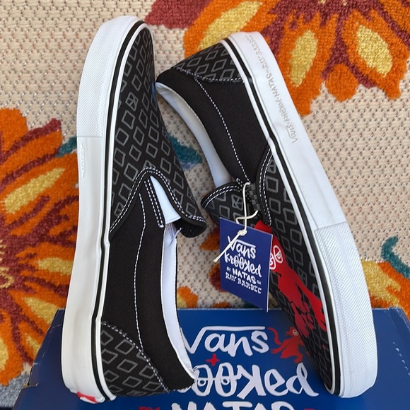 Vans Skate Slip On Krooked By Natas For Ray Men’s sneakers - Picture 12 of 16